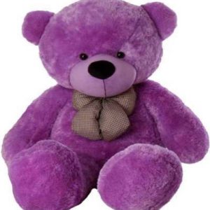 AANSHU TOYS 3 FEET PURPLE ADORABLE SOFT TEDDY BEAR - 90 cm  (Purple)